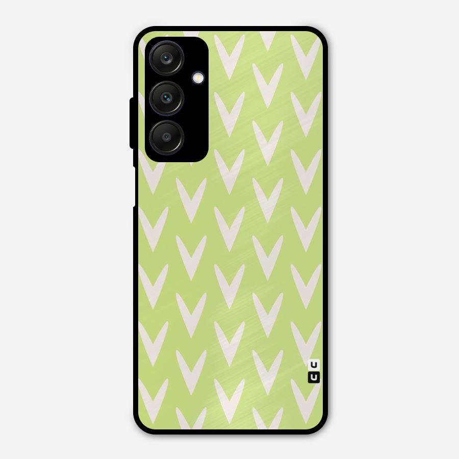 Pastel Green Grass Metal Back Case for Galaxy A25 5G