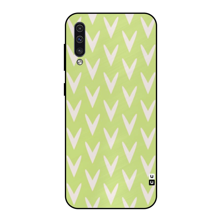 Pastel Green Grass Metal Back Case for Galaxy A50s