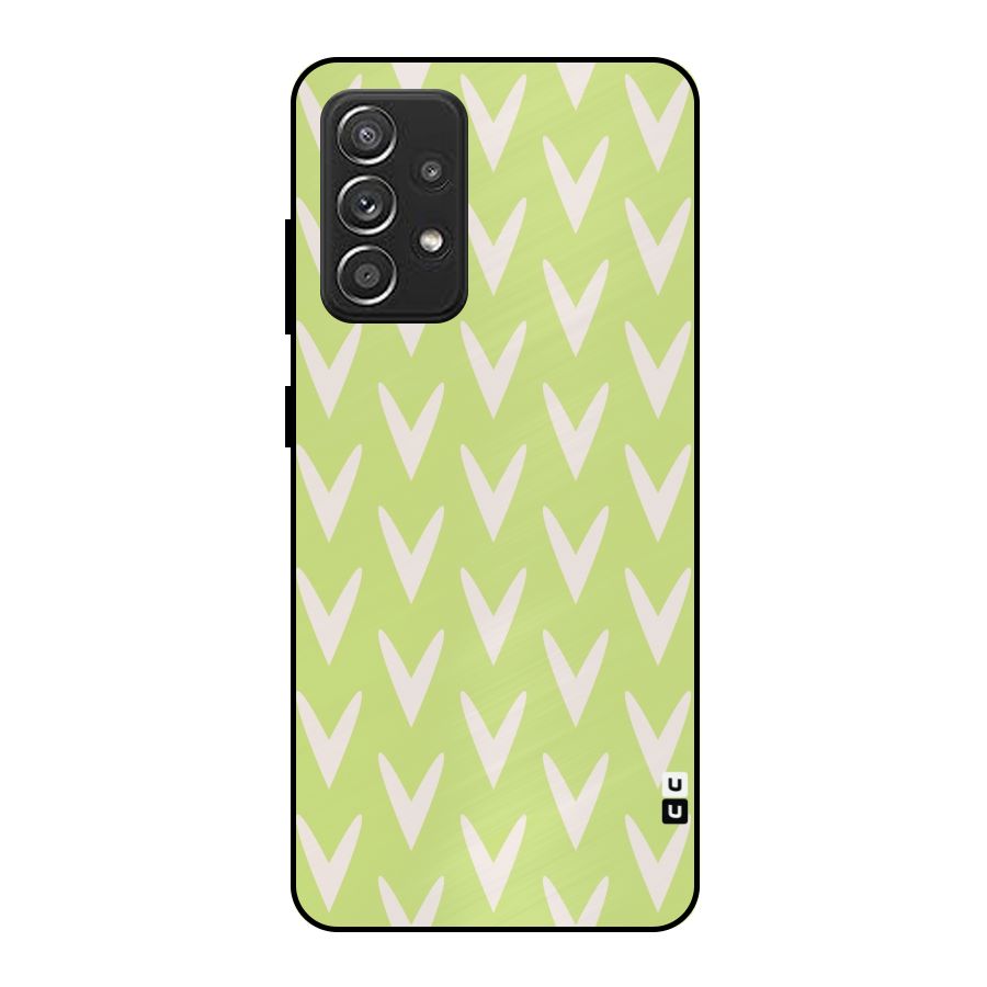 Pastel Green Grass Metal Back Case for Galaxy A52s 5G