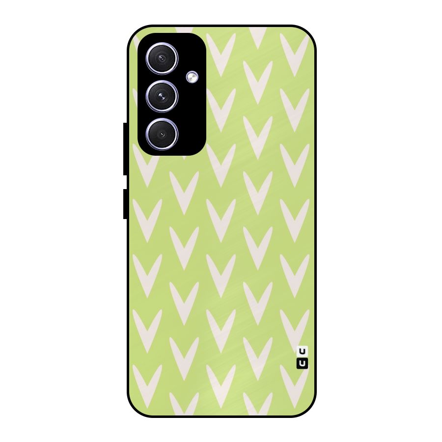 Pastel Green Grass Metal Back Case for Galaxy A54