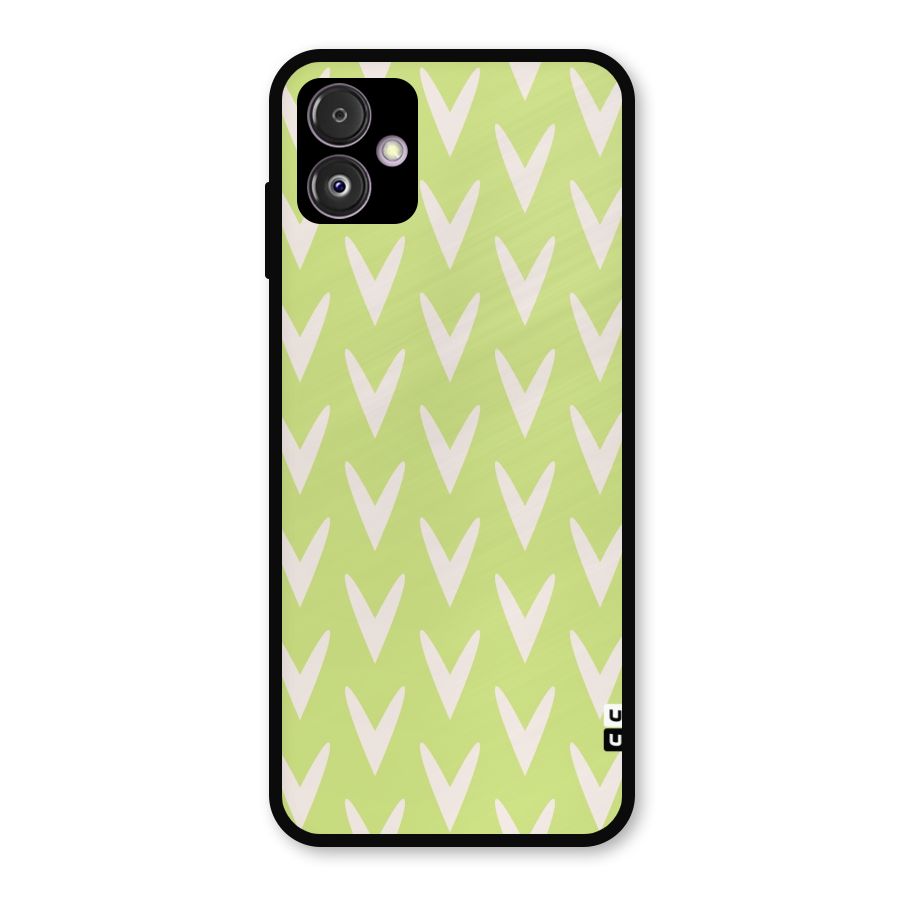 Pastel Green Grass Metal Back Case for Galaxy F14