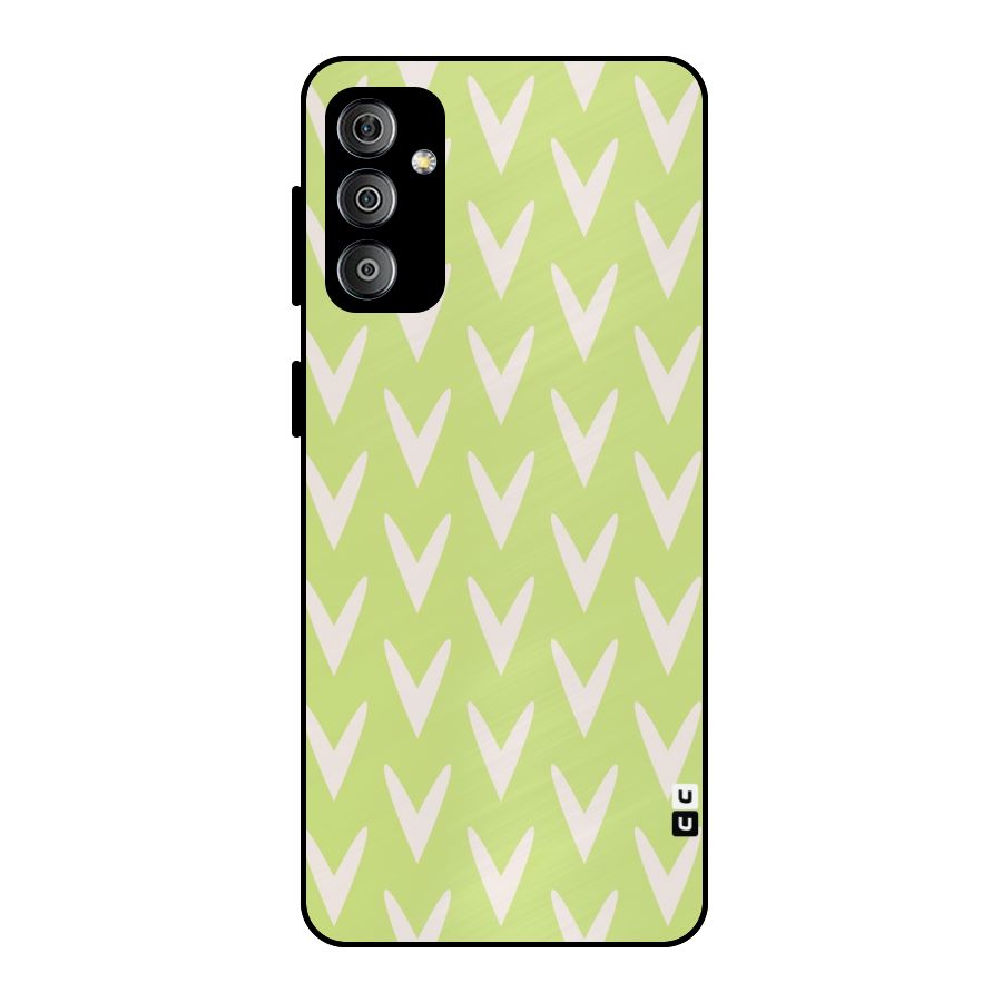 Pastel Green Grass Metal Back Case for Galaxy F23