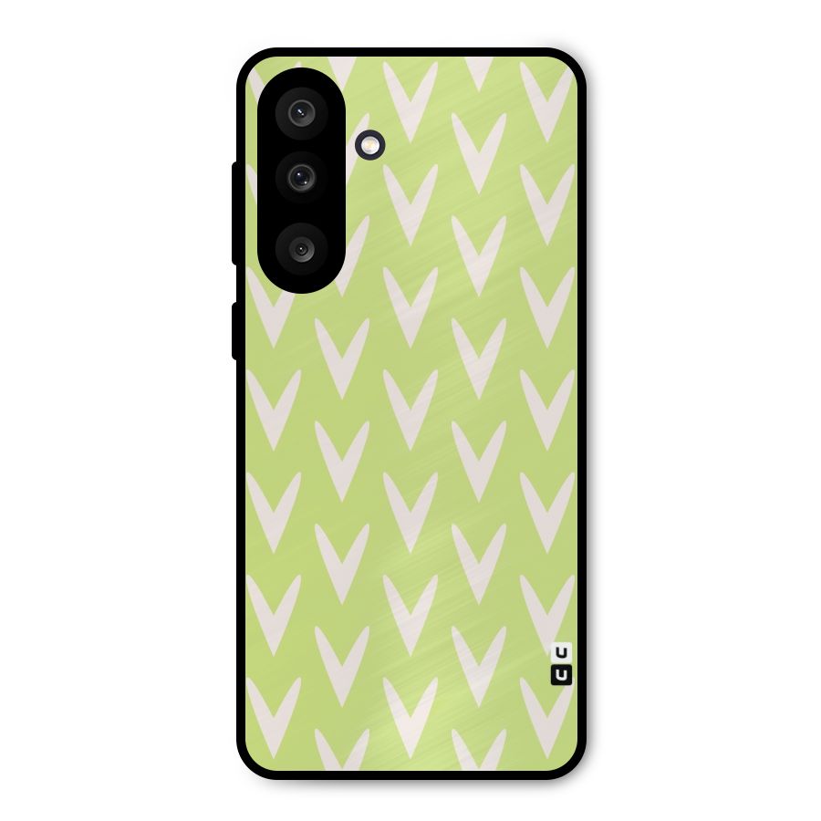 Pastel Green Grass Metal Back Case for Galaxy F56