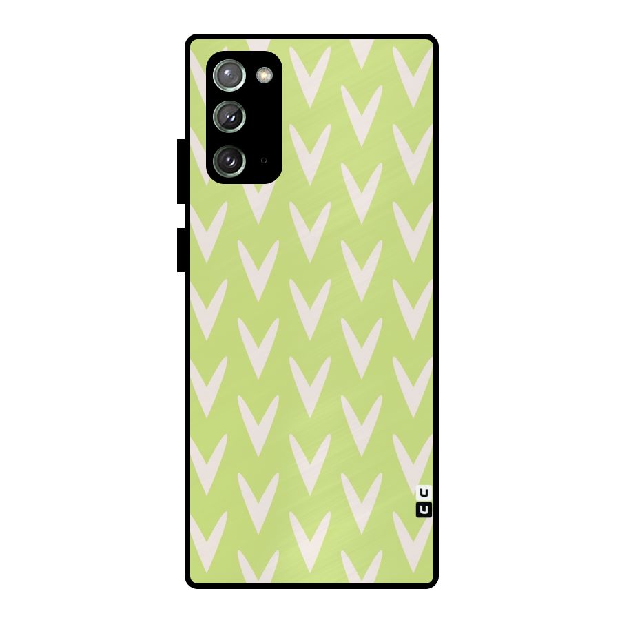 Pastel Green Grass Metal Back Case for Galaxy Note 20