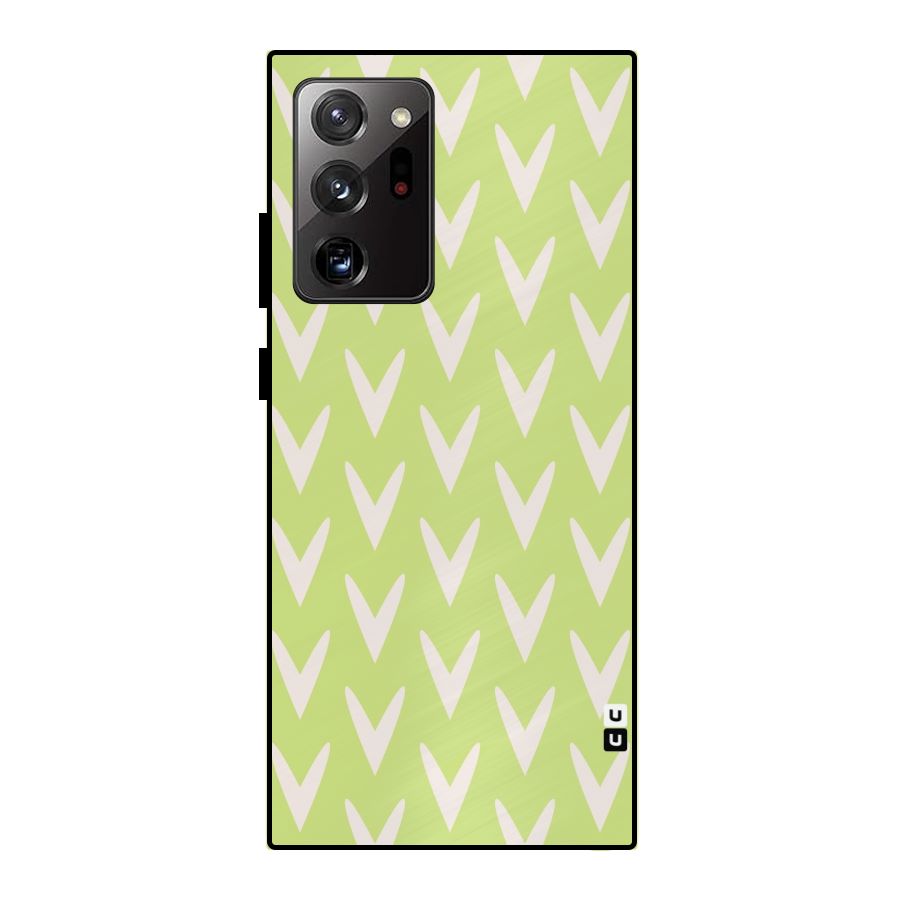 Pastel Green Grass Metal Back Case for Galaxy Note 20 Ultra