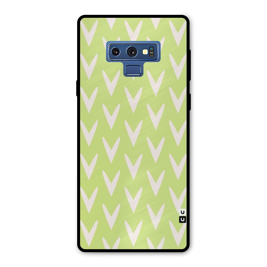 Pastel Green Grass Metal Back Case for Galaxy Note 9