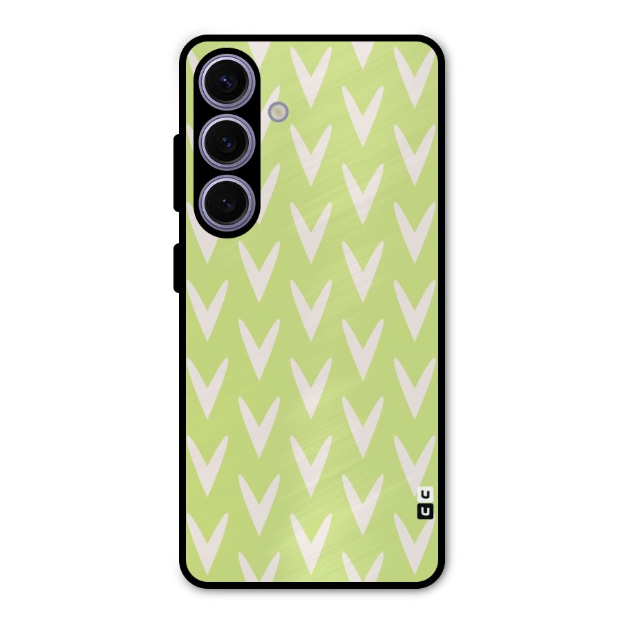Pastel Green Grass Metal Back Case for Galaxy S24