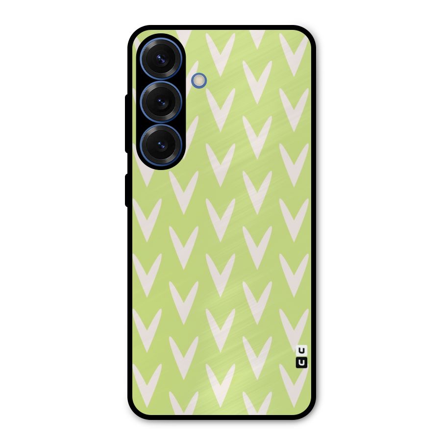 Pastel Green Grass Metal Back Case for Galaxy S25