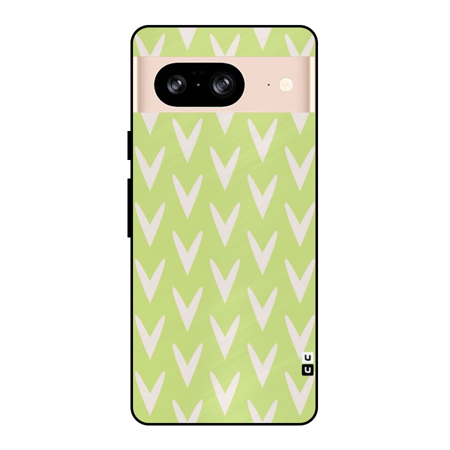 Pastel Green Grass Metal Back Case for Google Pixel 8