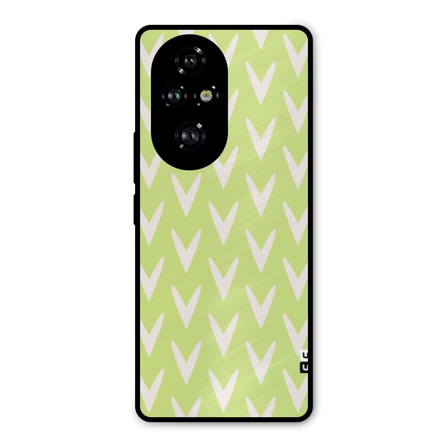 Pastel Green Grass Metal Back Case for Honor 200 Pro
