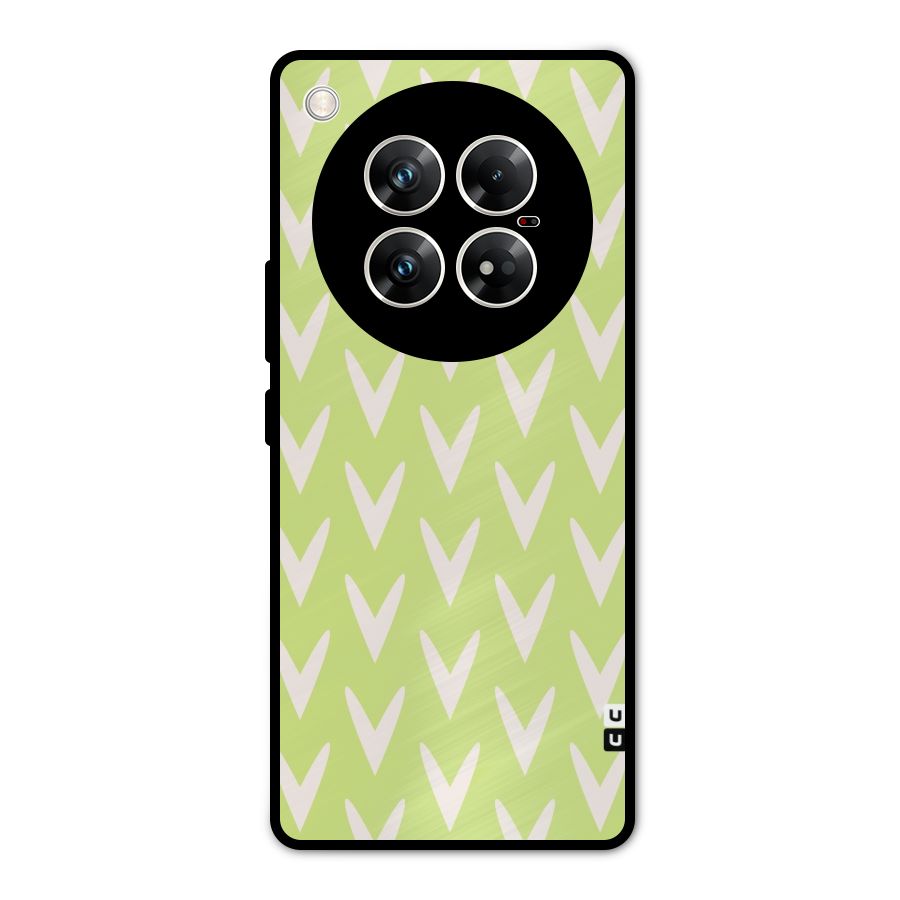 Pastel Green Grass Metal Back Case for Infinix Zero 40 5G