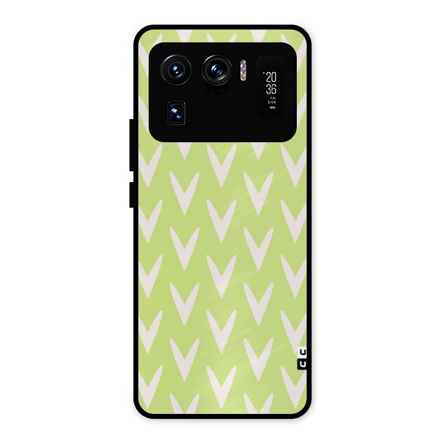 Pastel Green Grass Metal Back Case for Mi 11 Ultra