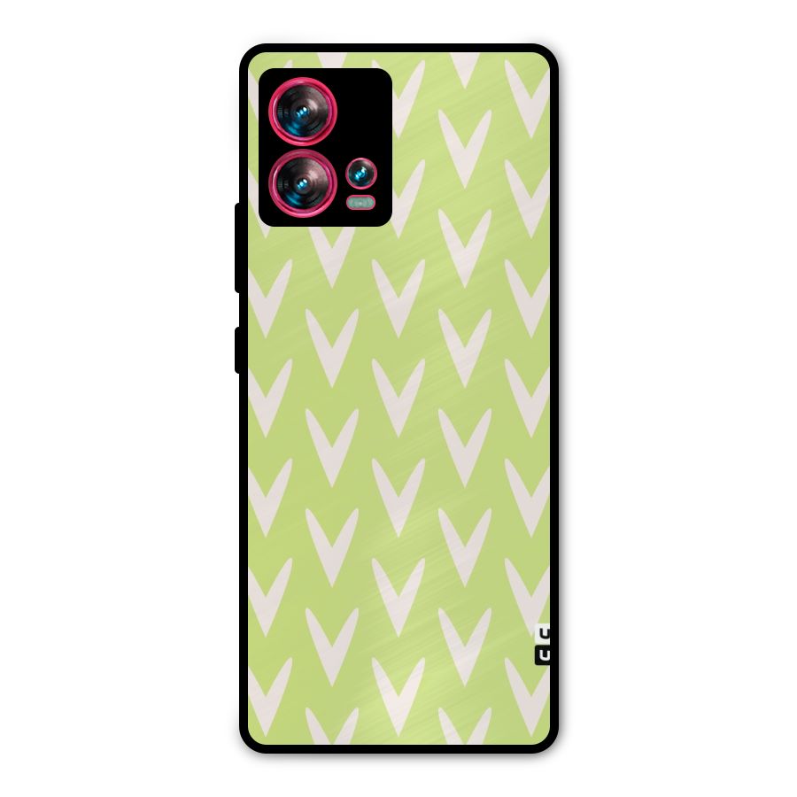 Pastel Green Grass Metal Back Case for Motorola Edge 30 Fusion
