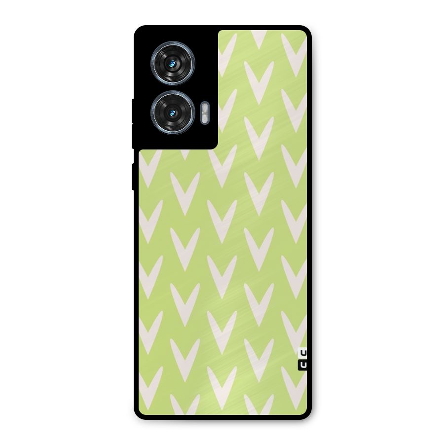 Pastel Green Grass Metal Back Case for Motorola Edge 50 Fusion