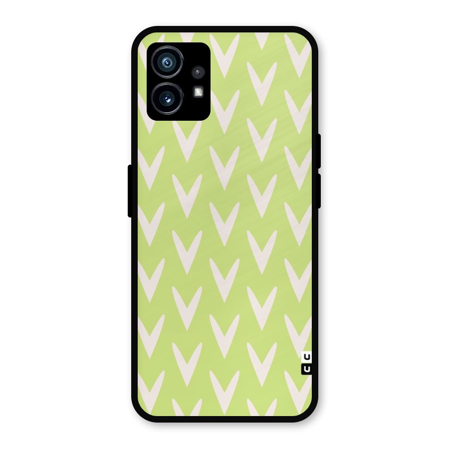 Pastel Green Grass Metal Back Case for Nothing Phone 1