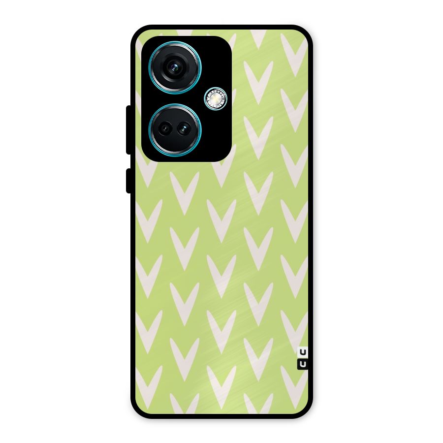 Pastel Green Grass Metal Back Case for OnePlus Nord CE 3 5G