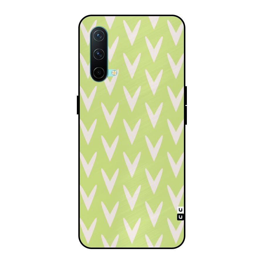 Pastel Green Grass Metal Back Case for OnePlus Nord CE 5G