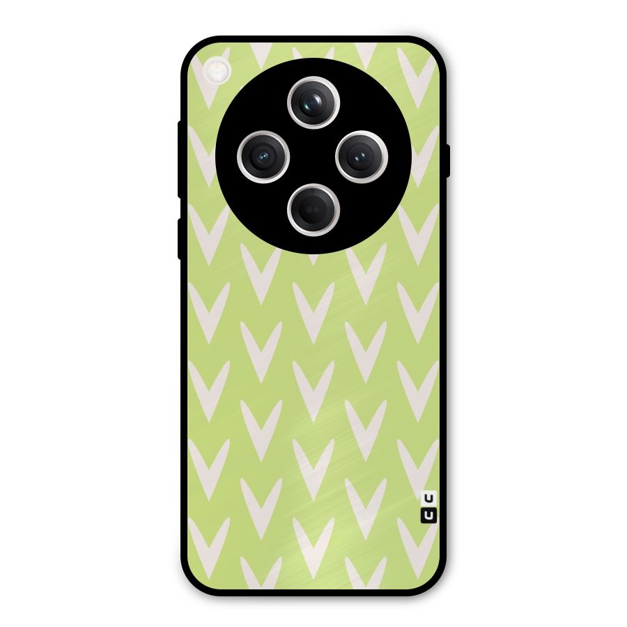 Pastel Green Grass Metal Back Case for Oppo Find X8