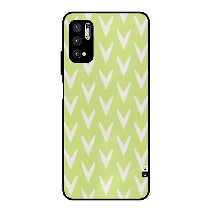 Pastel Green Grass Metal Back Case for Poco M3 Pro 5G