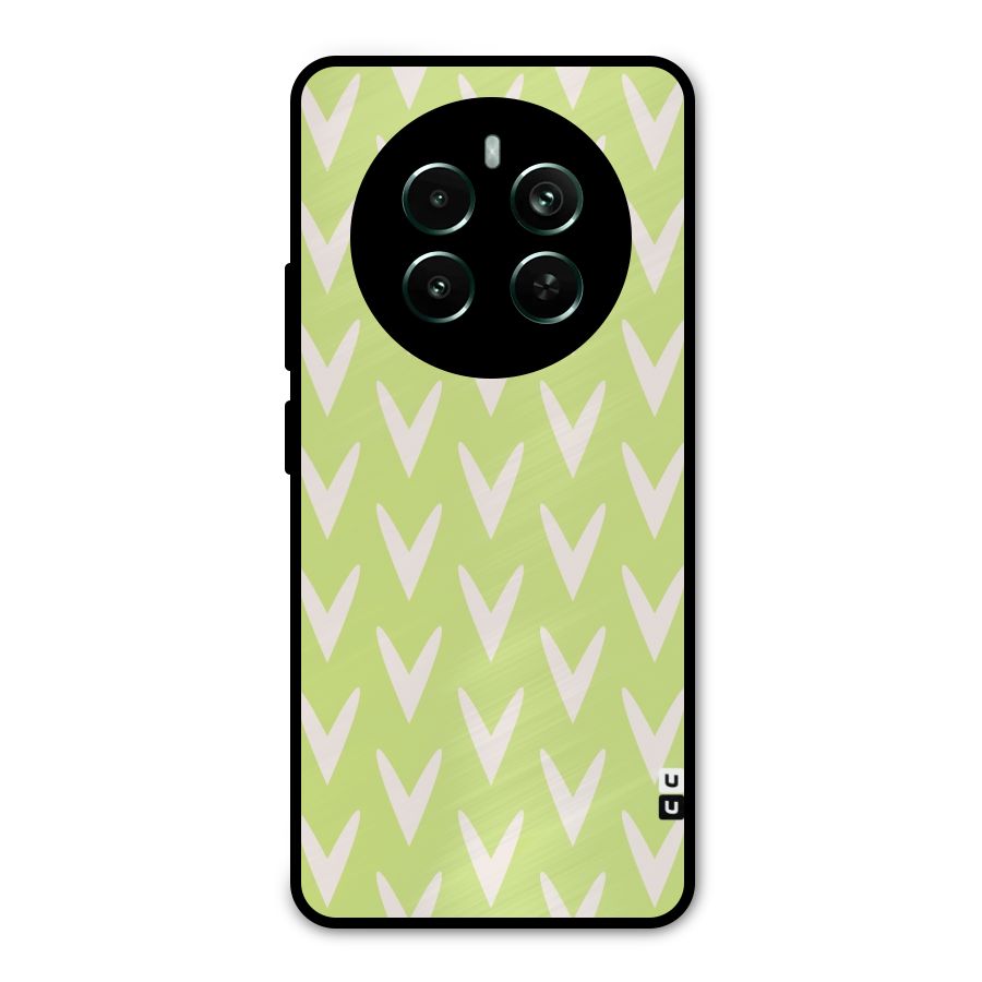 Pastel Green Grass Metal Back Case for Realme 12 Plus