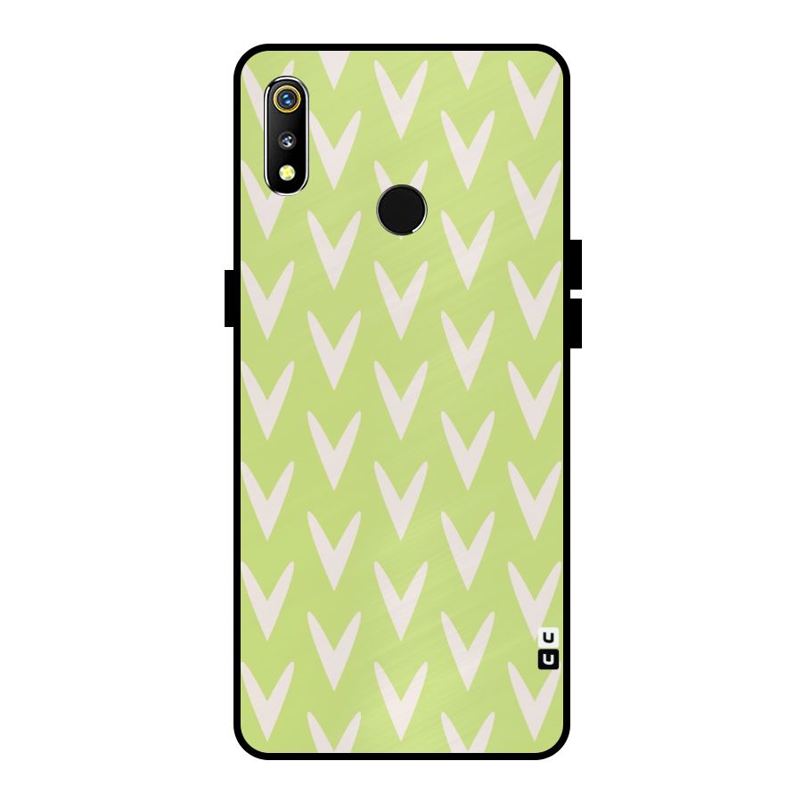 Pastel Green Grass Metal Back Case for Realme 3i