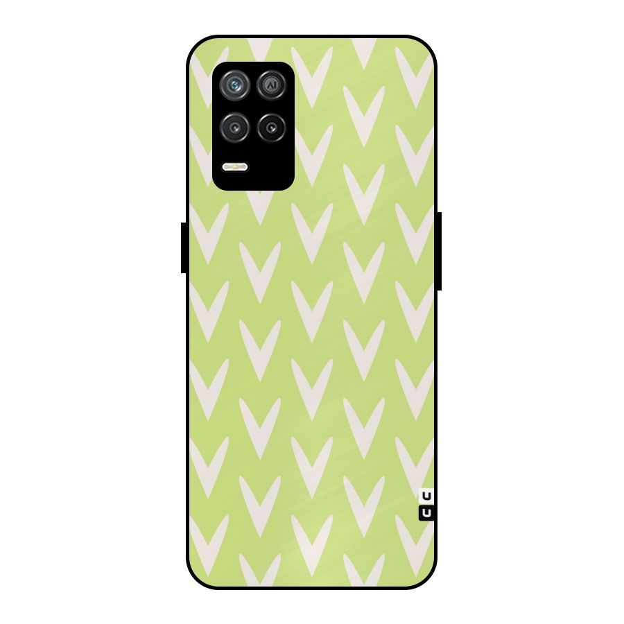 Pastel Green Grass Metal Back Case for Realme 9 5G