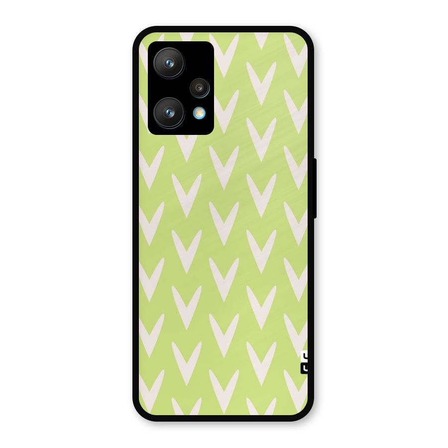 Pastel Green Grass Metal Back Case for Realme 9 Pro Plus 5G