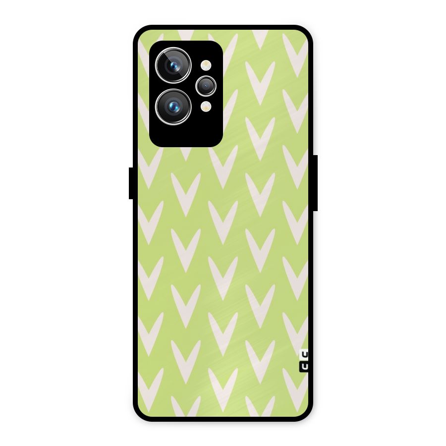 Pastel Green Grass Metal Back Case for Realme GT2 Pro