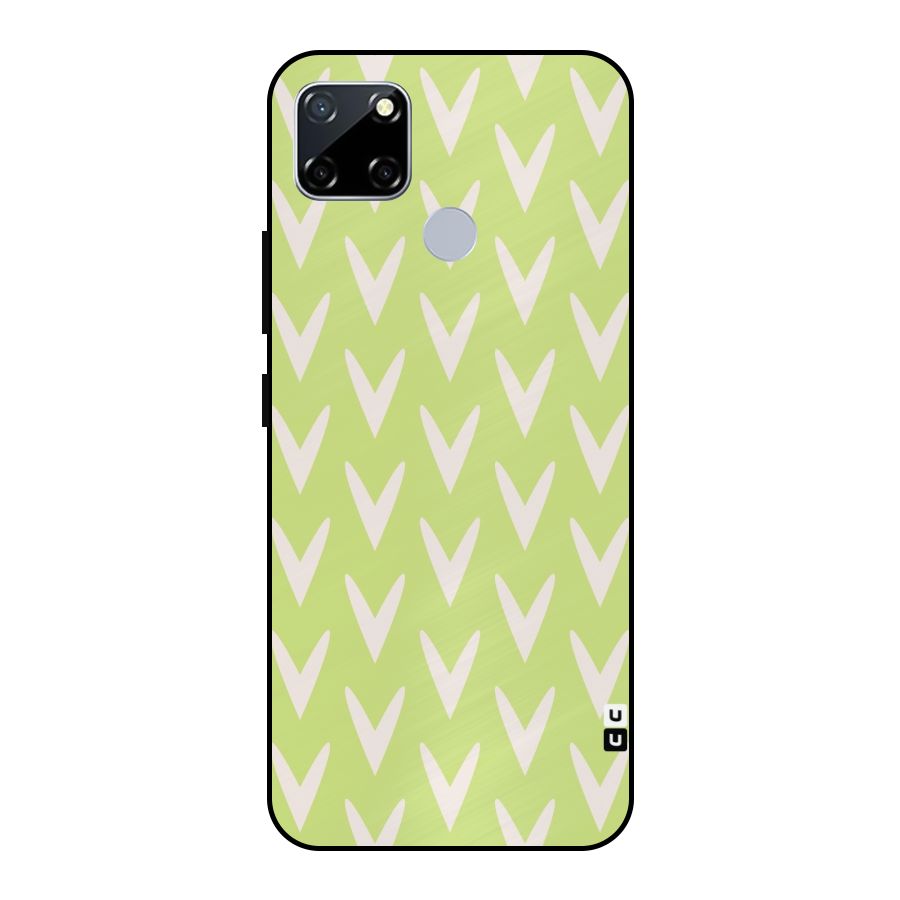 Pastel Green Grass Metal Back Case for Realme Narzo 20