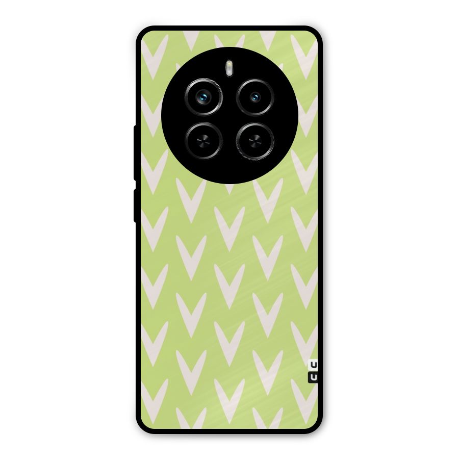 Pastel Green Grass Metal Back Case for Realme P1 Pro