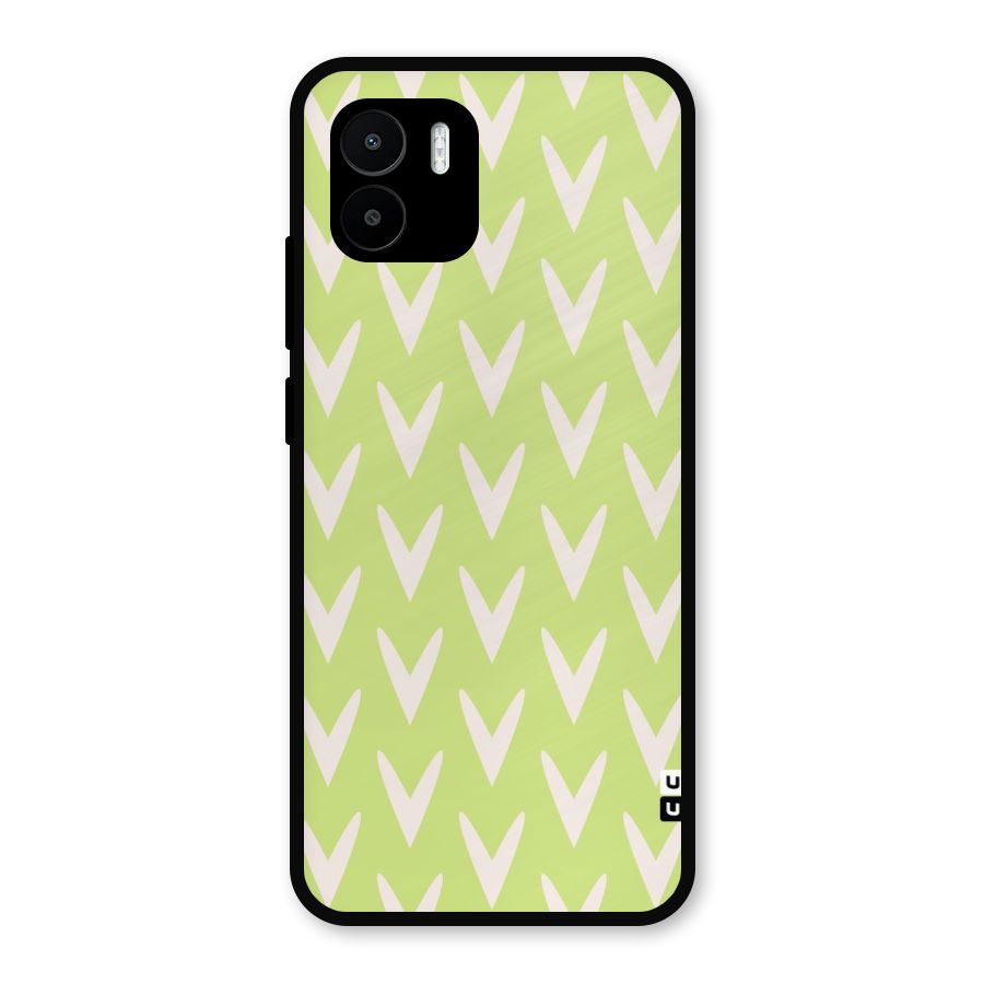 Pastel Green Grass Metal Back Case for Redmi A2