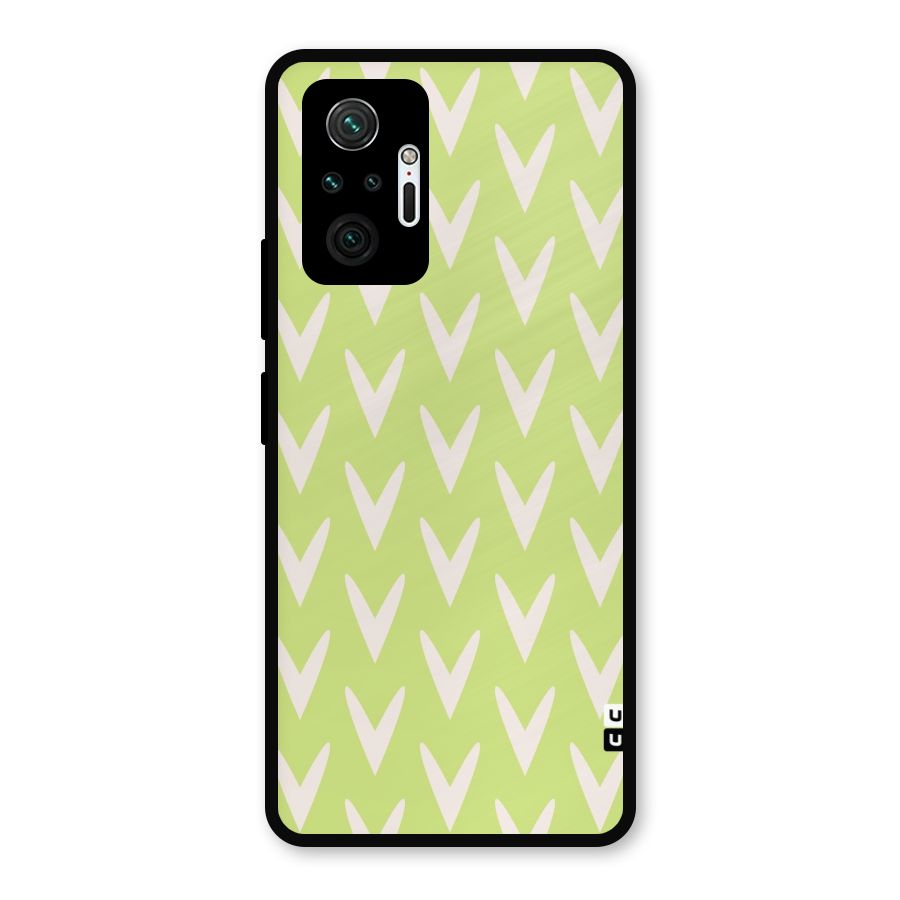 Pastel Green Grass Metal Back Case for Redmi Note 10 Pro Max