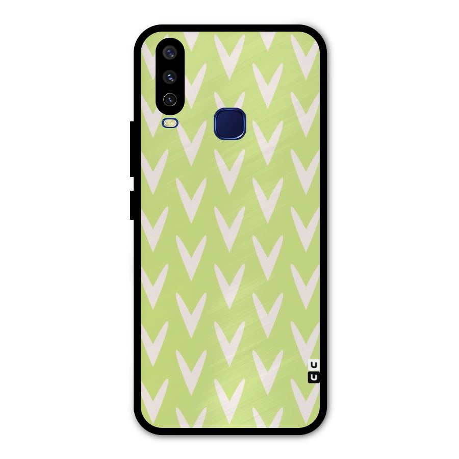 Pastel Green Grass Metal Back Case for Vivo V17