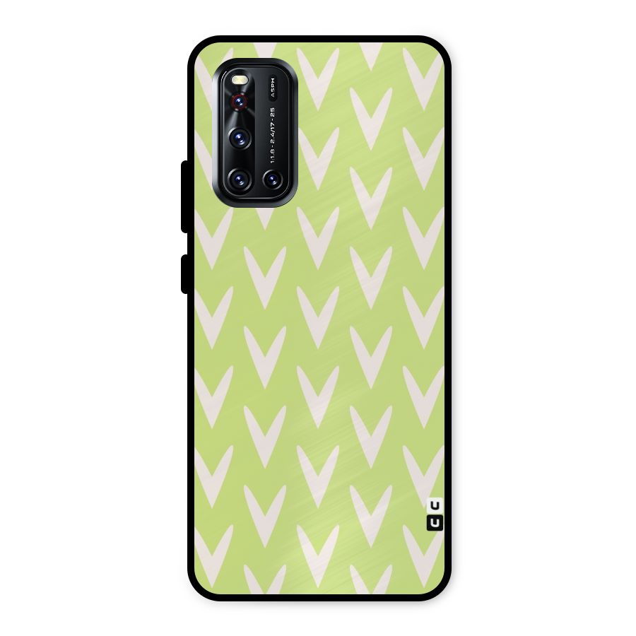 Pastel Green Grass Metal Back Case for Vivo V19