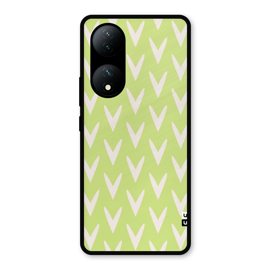 Pastel Green Grass Metal Back Case for Vivo Y100