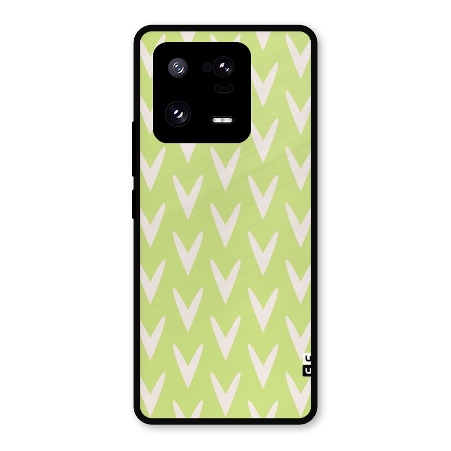 Pastel Green Grass Metal Back Case for Xiaomi 13 Pro