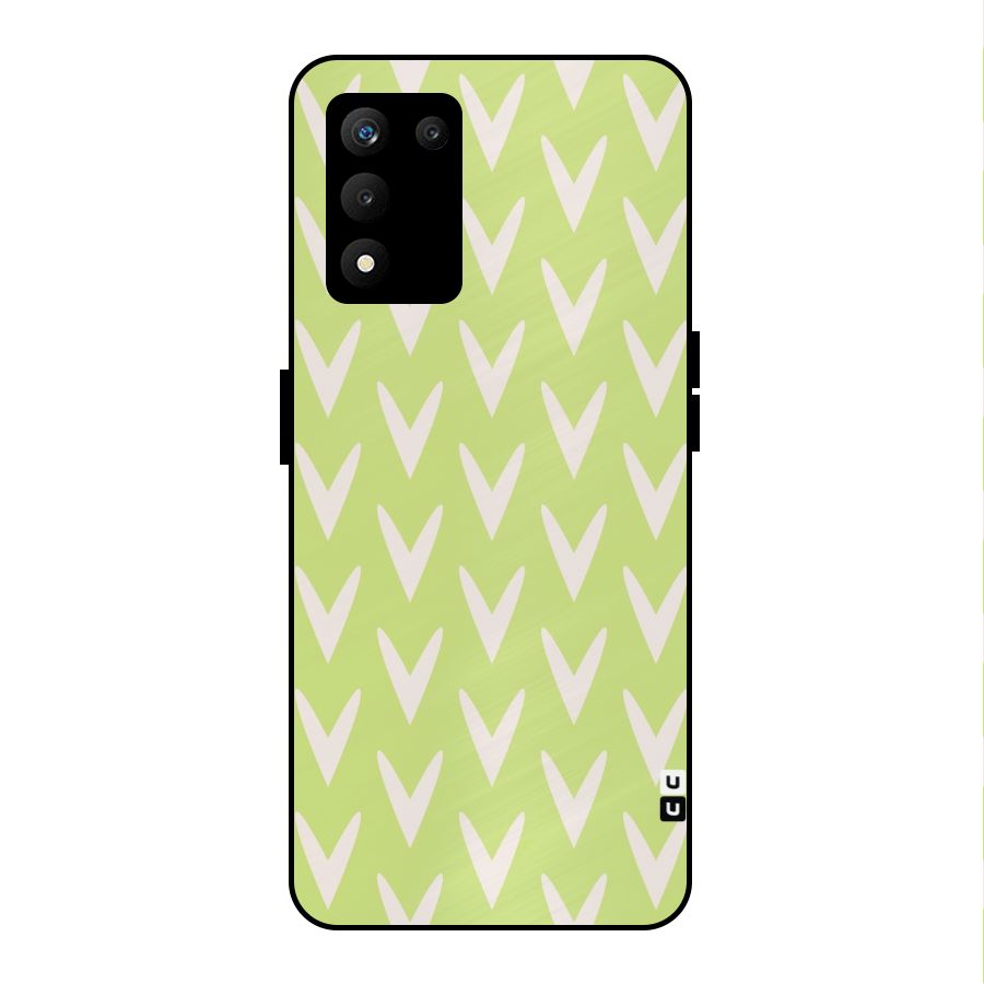 Pastel Green Grass Metal Back Case for realme 9 5G SE