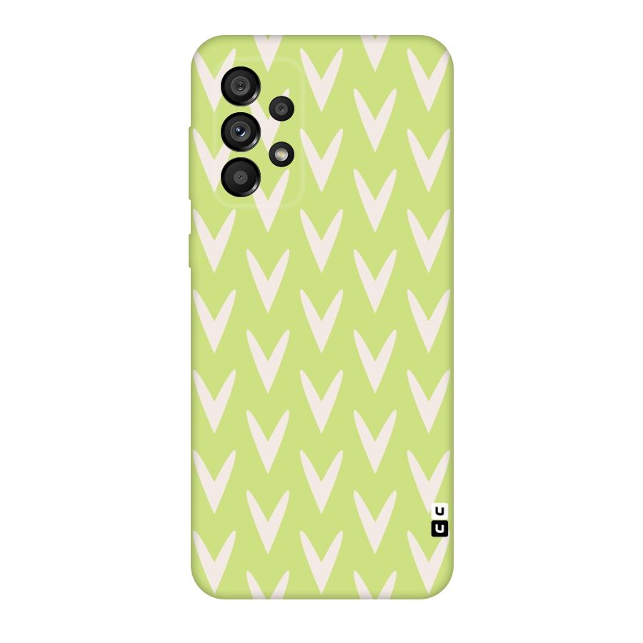 Pastel Green Grass Original Polycarbonate Back Case for Galaxy A73 5G