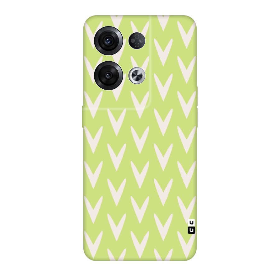 Pastel Green Grass Original Polycarbonate Back Case for Oppo Reno8 Pro 5G