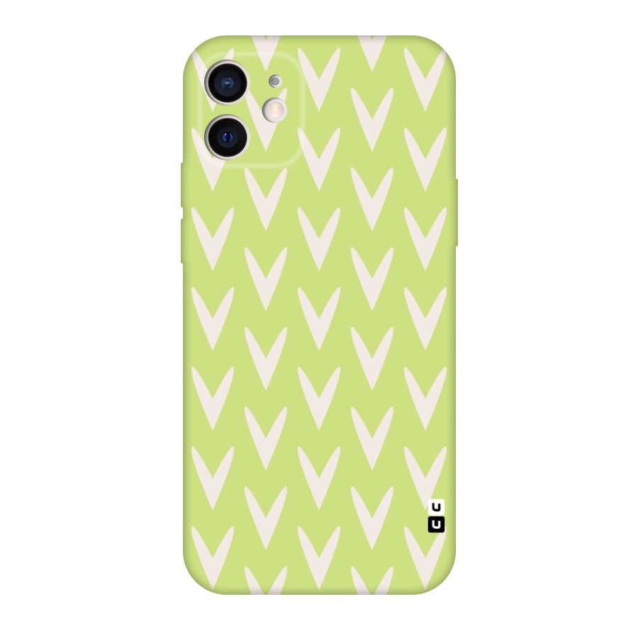 Pastel Green Grass Original Polycarbonate Back Case for iPhone 12