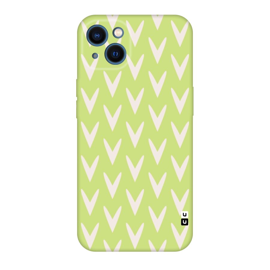 Pastel Green Grass Original Polycarbonate Back Case for iPhone 13