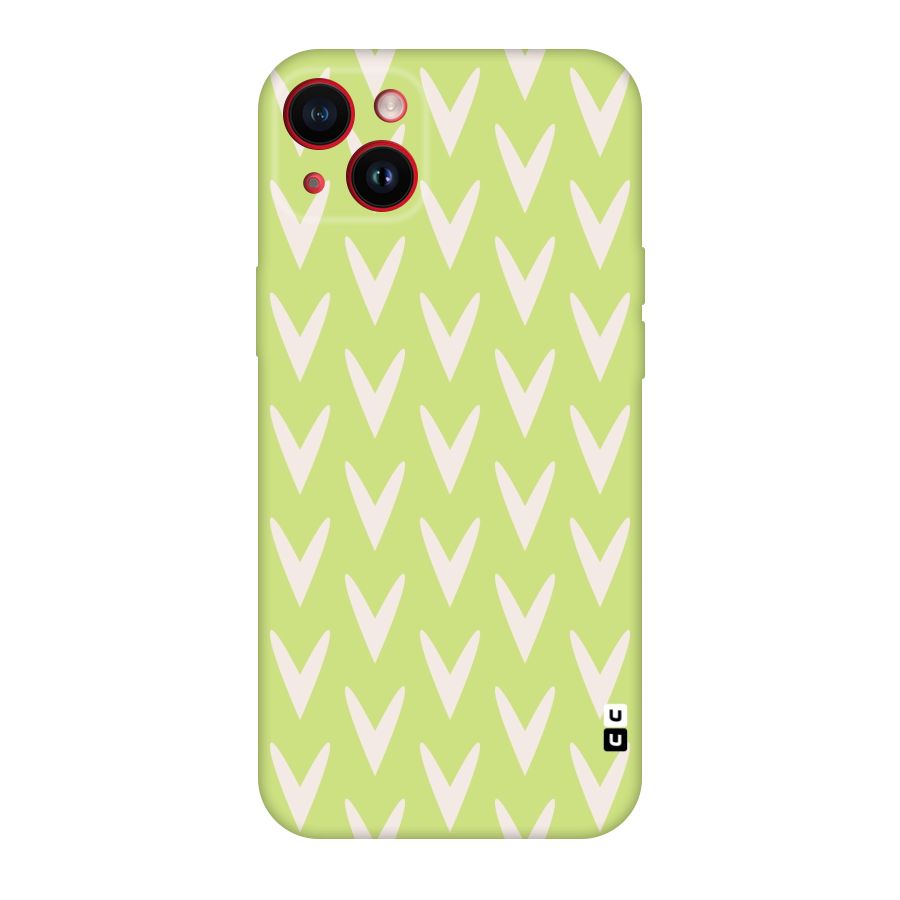 Pastel Green Grass Original Polycarbonate Back Case for iPhone 14 Plus
