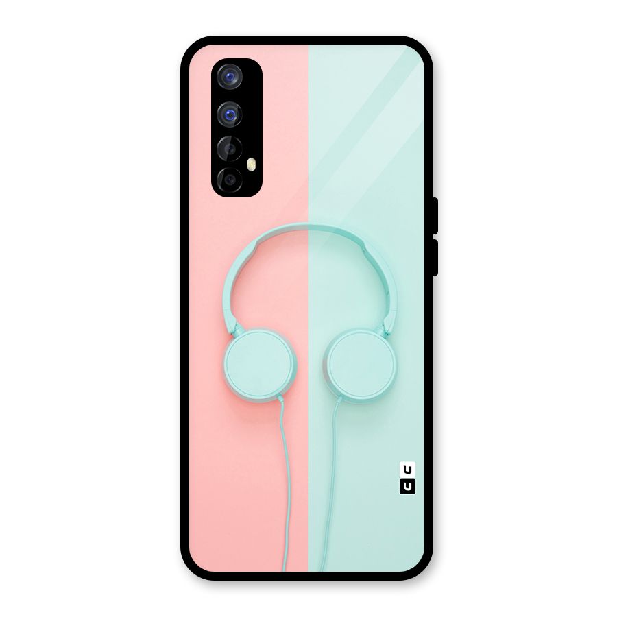 Pastel Headphones Glass Back Case for Realme Narzo 20 Pro