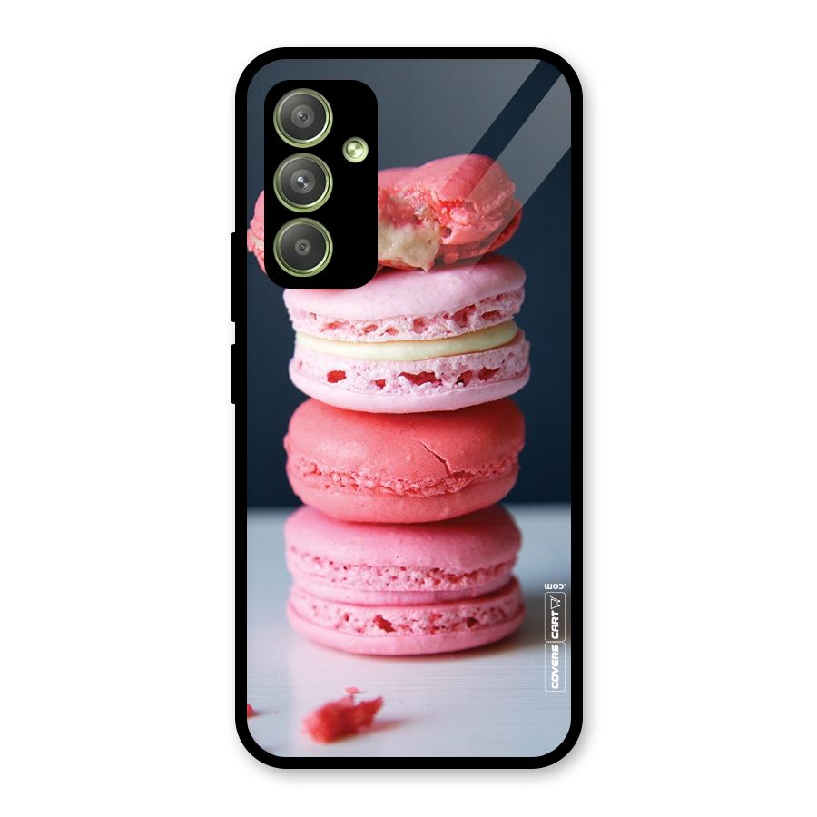 Pastel Macroons Glass Back Case for Galaxy A54