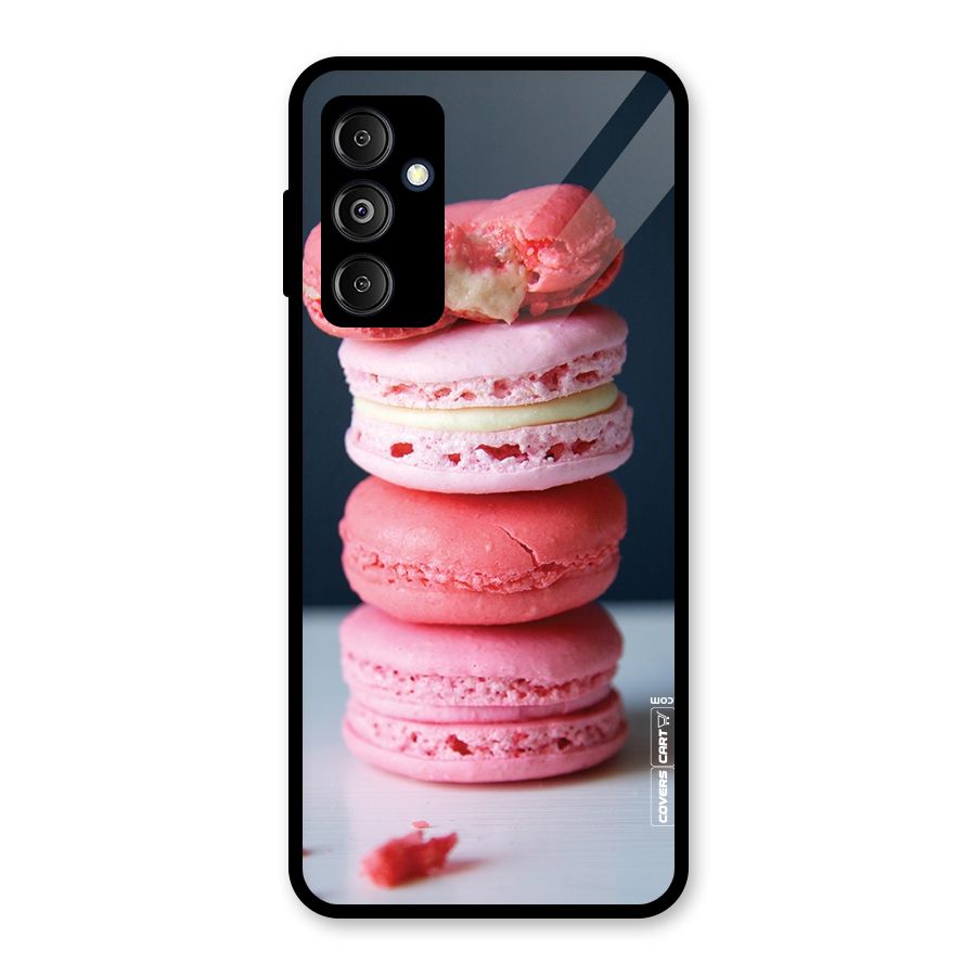 Pastel Macroons Glass Back Case for Galaxy M14 5G