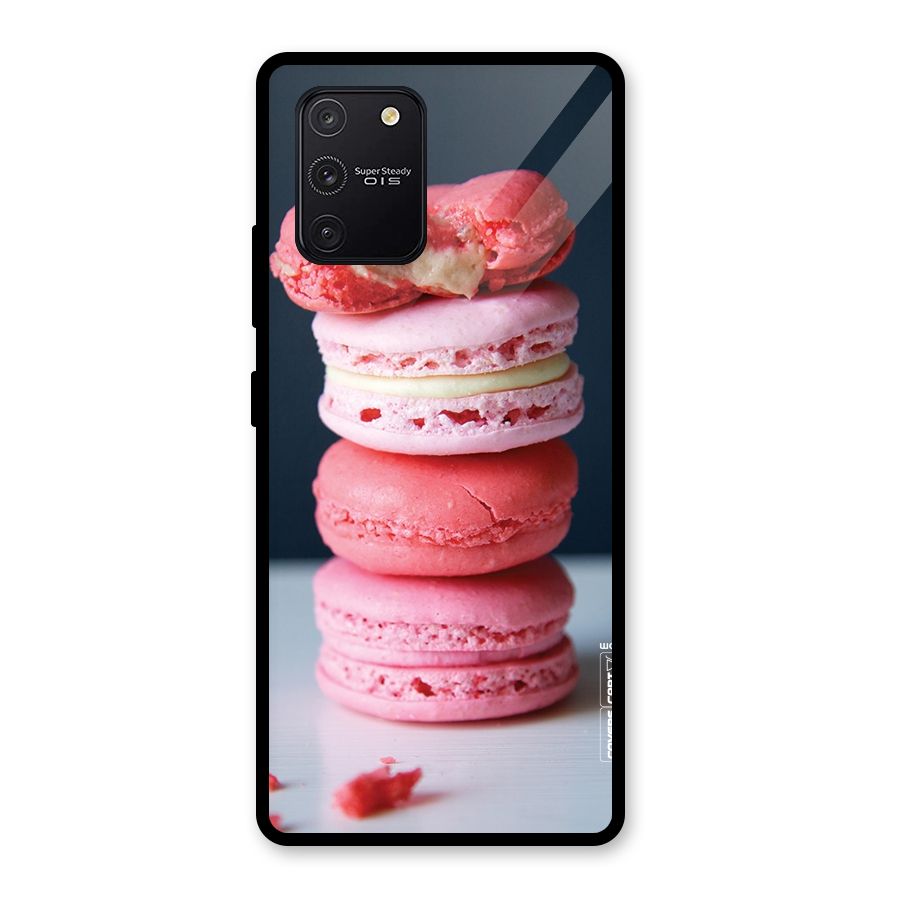 Pastel Macroons Glass Back Case for Galaxy S10 Lite
