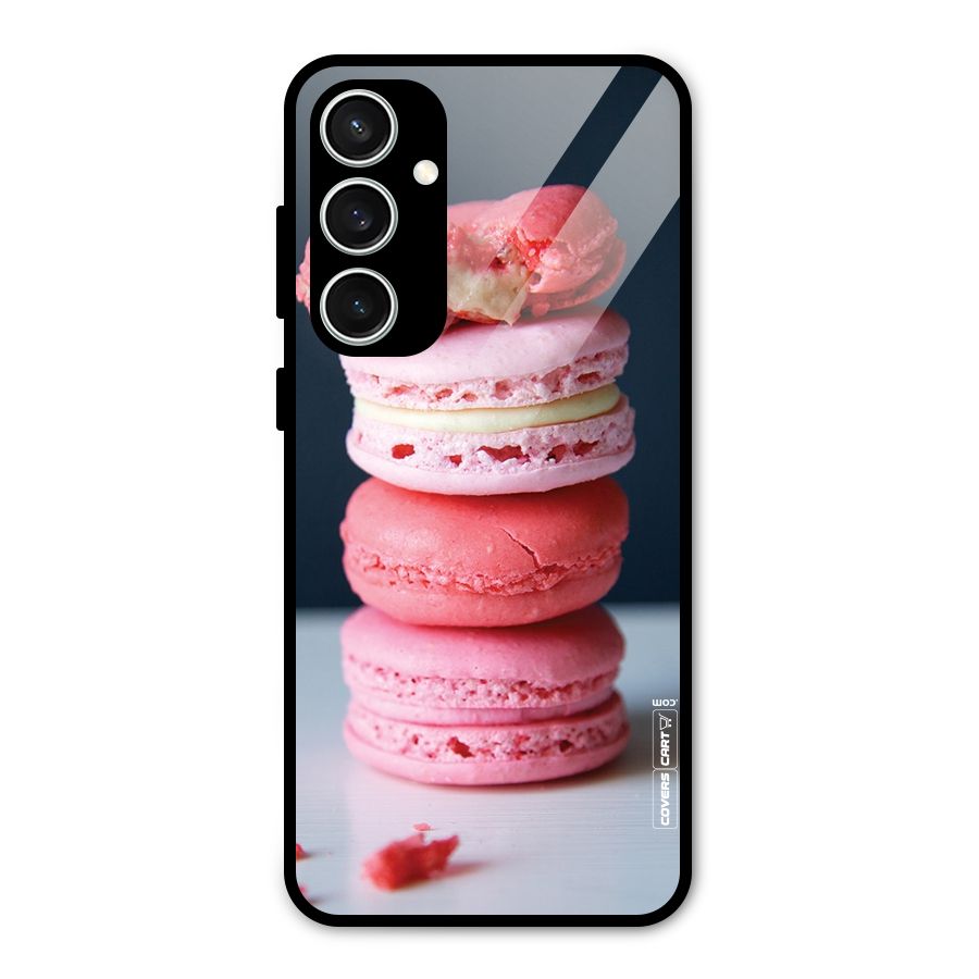 Pastel Macroons Glass Back Case for Galaxy S23 FE