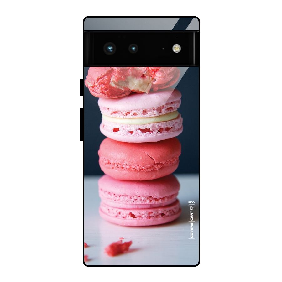 Pastel Macroons Glass Back Case for Google Pixel 6