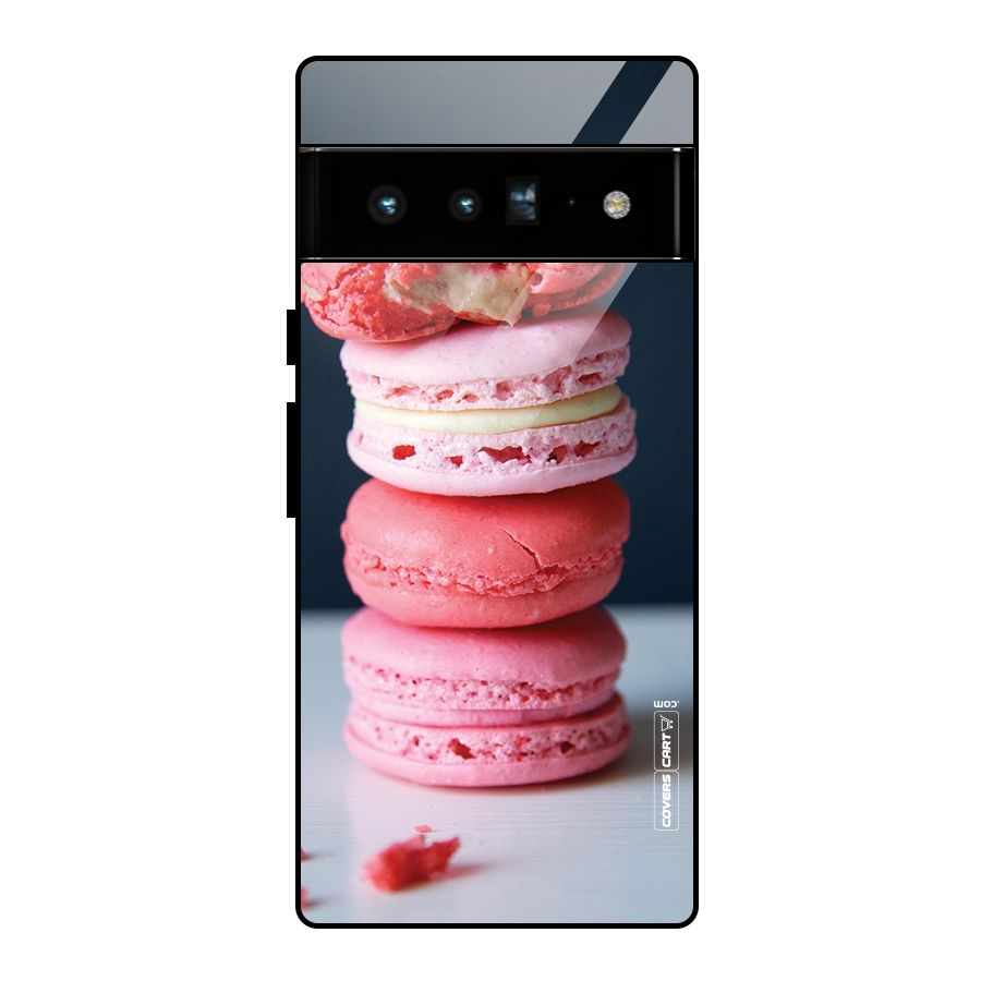 Pastel Macroons Glass Back Case for Google Pixel 6 Pro