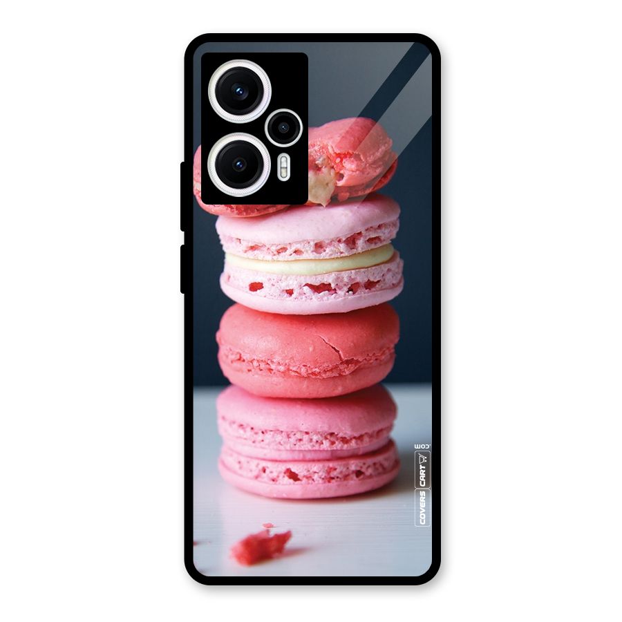 Pastel Macroons Glass Back Case for Poco F5